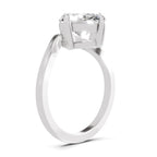 2 Ct Oval Shape Solitaire Diamond Ring