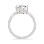 2 Ct Oval Shape Solitaire Diamond Ring