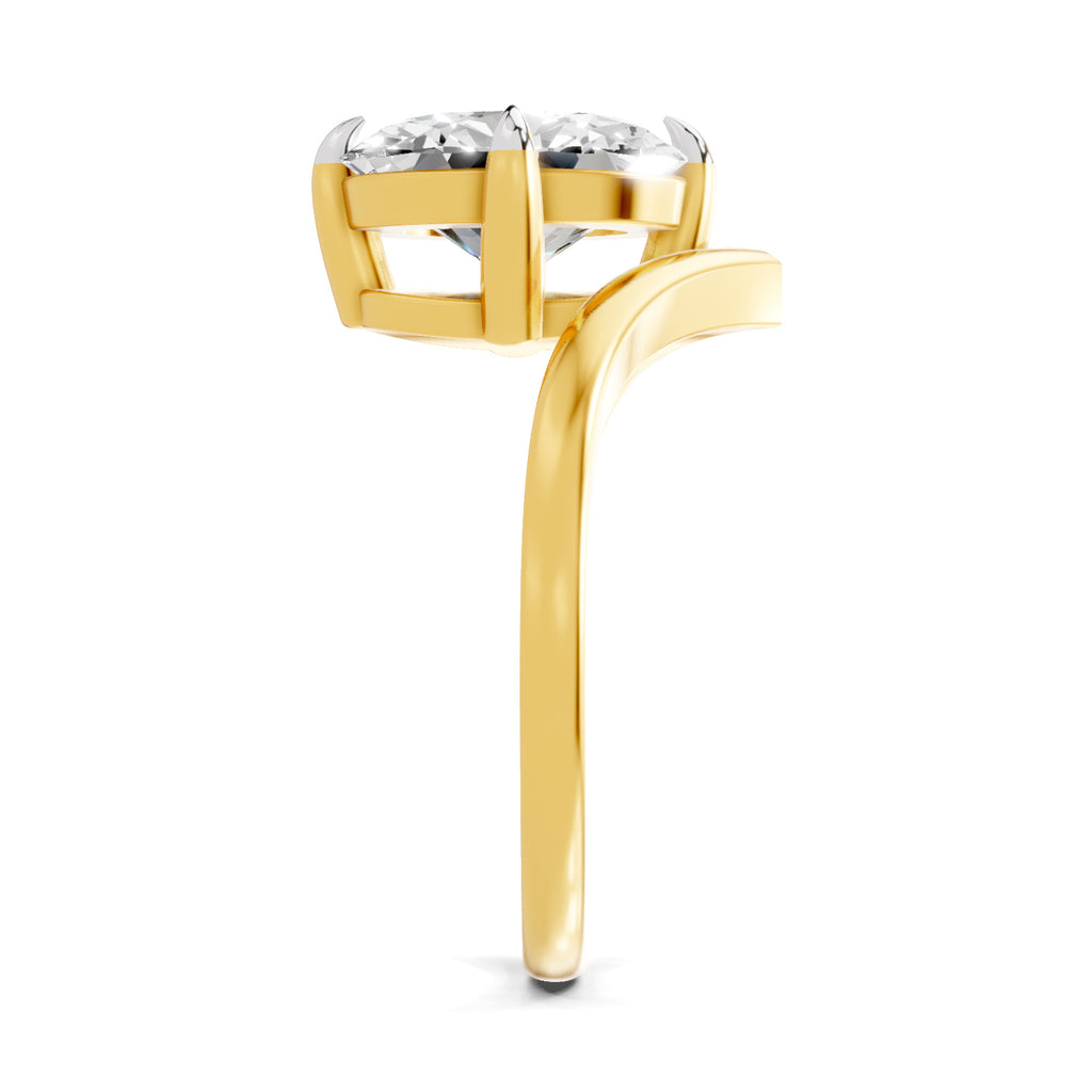 2 Ct Oval Shape Solitaire Diamond Ring