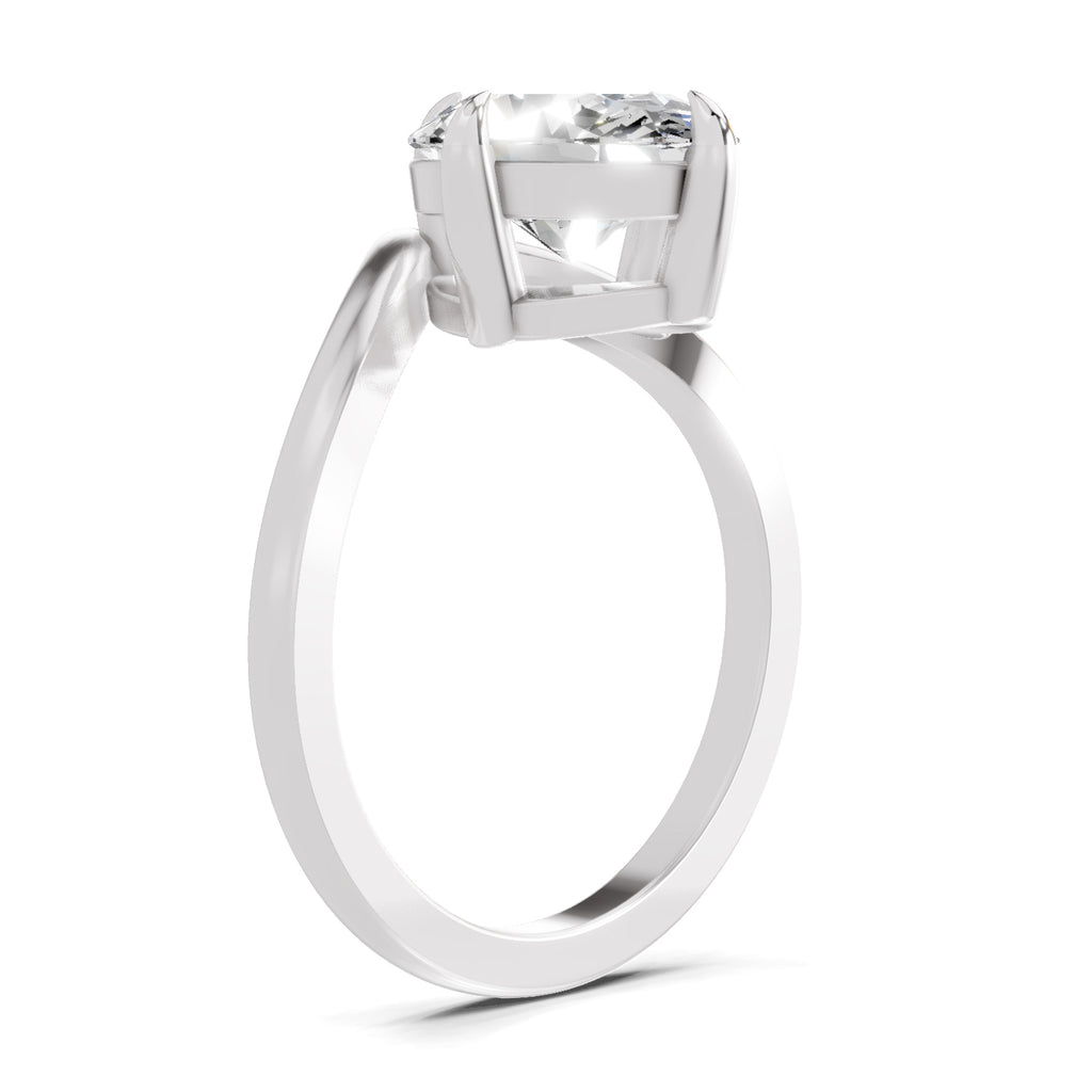 3 Ct Oval Shape Solitaire Diamond Ring