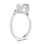 3 Ct Oval Shape Solitaire Diamond Ring