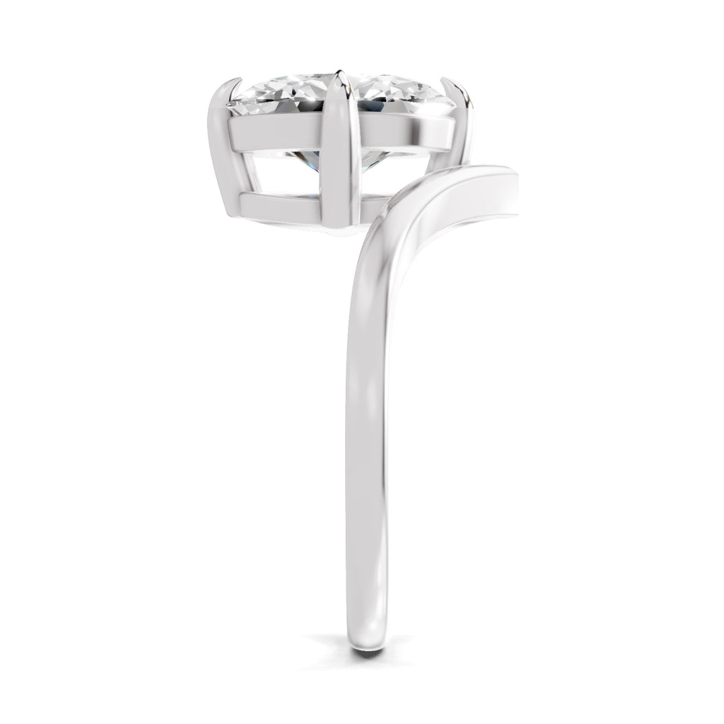 3 Ct Oval Shape Solitaire Diamond Ring