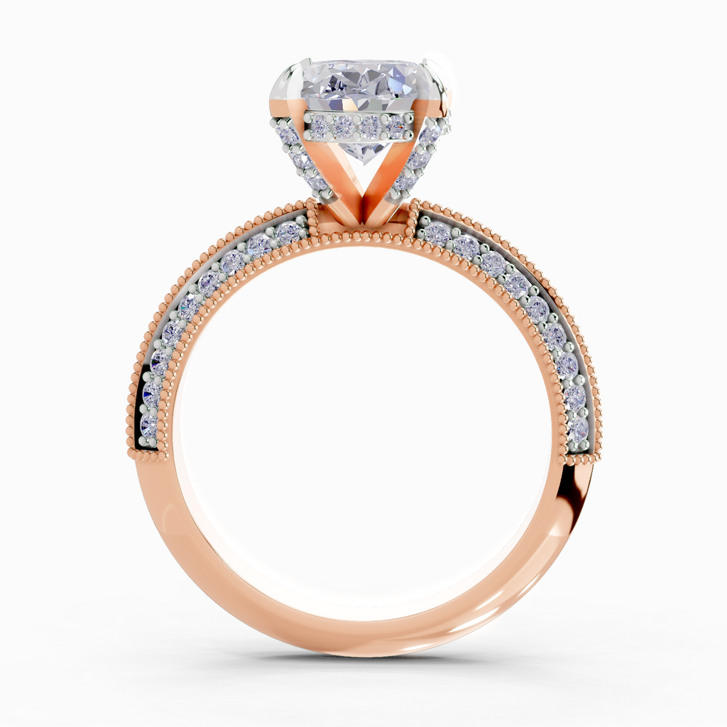 2.63 Carat Oval Solitaire Engagement Ring