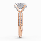 2.63 Carat Oval Solitaire Engagement Ring