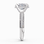 2.63 Carat Oval Solitaire Engagement Ring