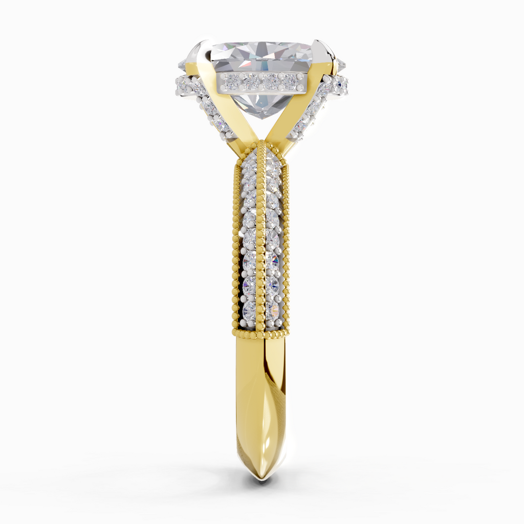 2.63 Carat Oval Solitaire Engagement Ring