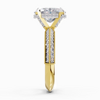 2.63 Carat Oval Solitaire Engagement Ring
