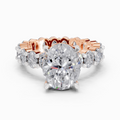 2.63 Carat Oval Solitaire Engagement Ring