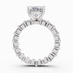 4.84 Carat Oval Shape Eternity Ring