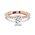 4.84 Carat Oval Shape Eternity Ring