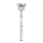 1.02 Ct Emerald Shape Solitaire Diamond Ring
