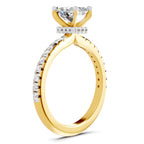 1.02 Ct Emerald Shape Solitaire Diamond Ring