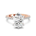 1.02 Ct Emerald Shape Solitaire Diamond Ring