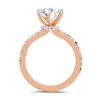 2.29 Ct Oval Shape Solitaire Diamond Ring