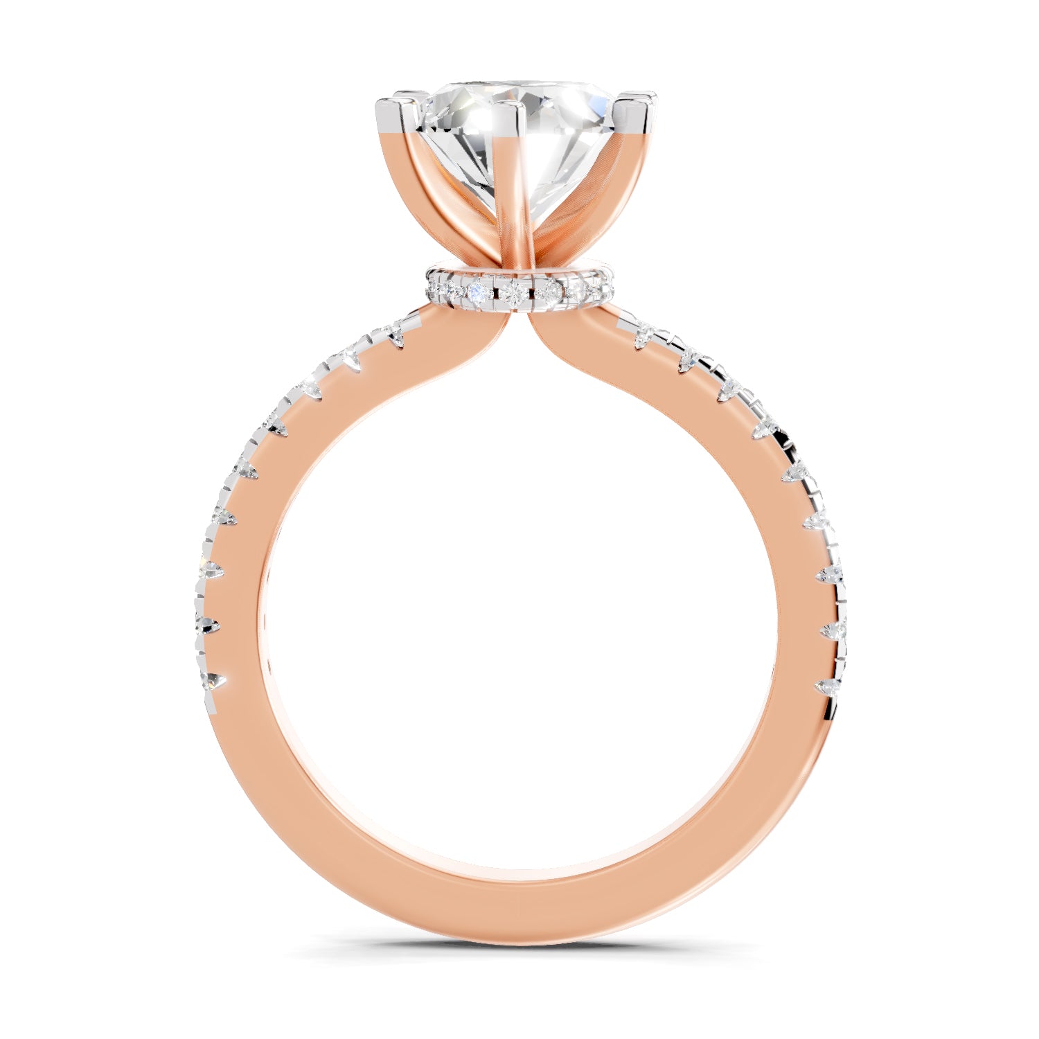 2.29 Ct Oval Shape Solitaire Diamond Ring