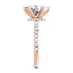 2.29 Ct Oval Shape Solitaire Diamond Ring