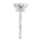 2.29 Ct Oval Shape Solitaire Diamond Ring