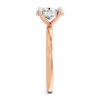 1.05 Ct Oval Shape Solitaire Diamond Ring