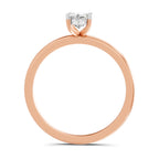 1.05 Ct Radiant Shape Solitaire Diamond Ring