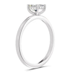 1.05 Ct Radiant Shape Solitaire Diamond Ring