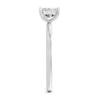 1.05 Ct Radiant Shape Solitaire Diamond Ring