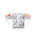 2.25 Carat Emerald Cut Diamond Engagement Ring