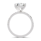 4.25 Ct Radiant Shape Solitaire Diamond Ring
