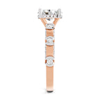 1.39 Ct Oval Shape Solitaire Diamond Ring