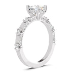 1.39 Ct Oval Shape Solitaire Diamond Ring