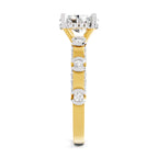 1.39 Ct Oval Shape Solitaire Diamond Ring