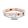 1.39 Ct Oval Shape Solitaire Diamond Ring