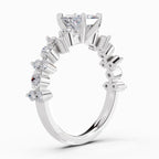 1.49 Ct Emerald Shape Solitaire Diamond Ring