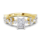 1.49 Ct Emerald Shape Solitaire Diamond Ring