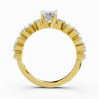 1.49 Ct Emerald Shape Solitaire Diamond Ring