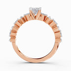 1.24 Ct Oval Shape Solitaire Diamond Ring