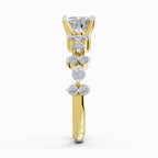 1.24 Ct Oval Shape Solitaire Diamond Ring