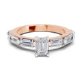 1.24 Ct Oval Shape Solitaire Diamond Ring