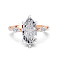 1.4 Ct Emerald Shape Solitaire Diamond Ring