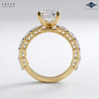 Arias by Lara Dutta Emerald Diamond Ring