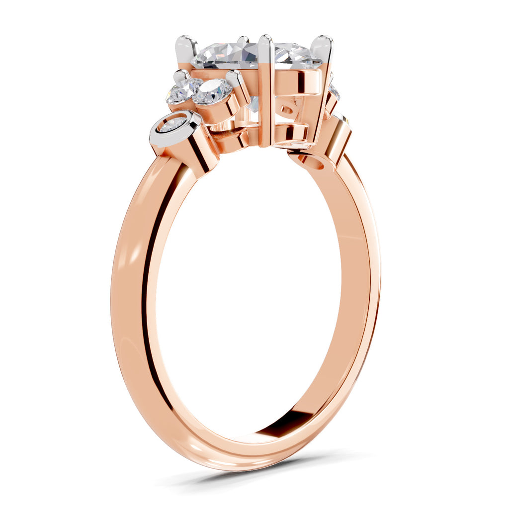 1.31 Ct Oval Shape Solitaire Diamond Ring