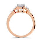 1.31 Ct Oval Shape Solitaire Diamond Ring