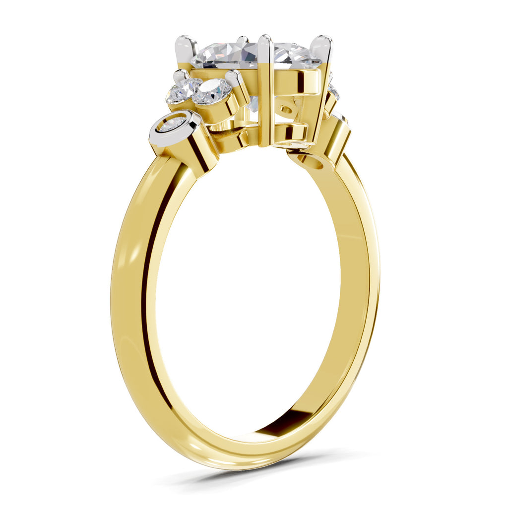 1.31 Ct Oval Shape Solitaire Diamond Ring