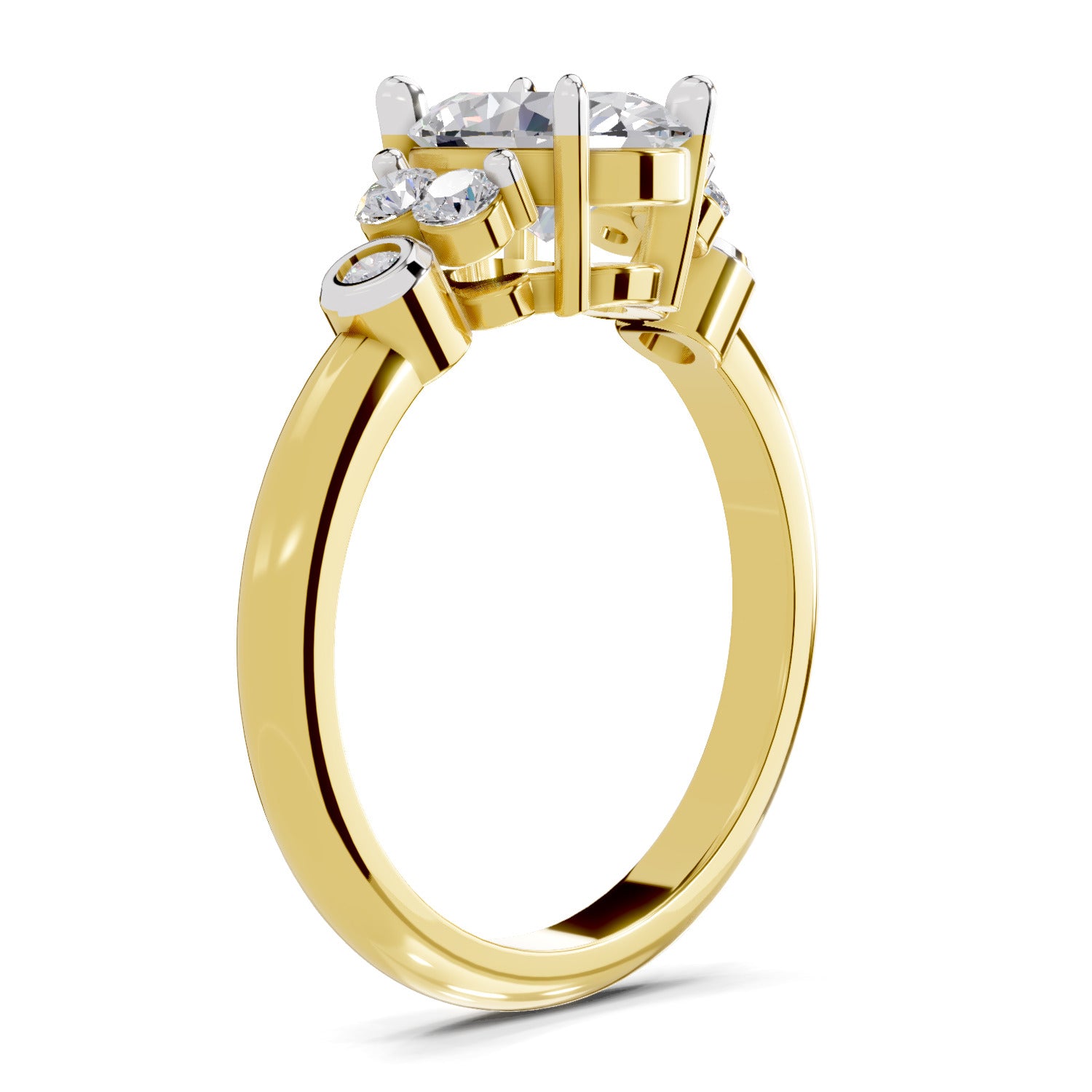 1.31 Ct Oval Shape Solitaire Diamond Ring