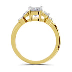 1.31 Ct Oval Shape Solitaire Diamond Ring