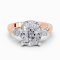 1.31 Ct Oval Shape Solitaire Diamond Ring