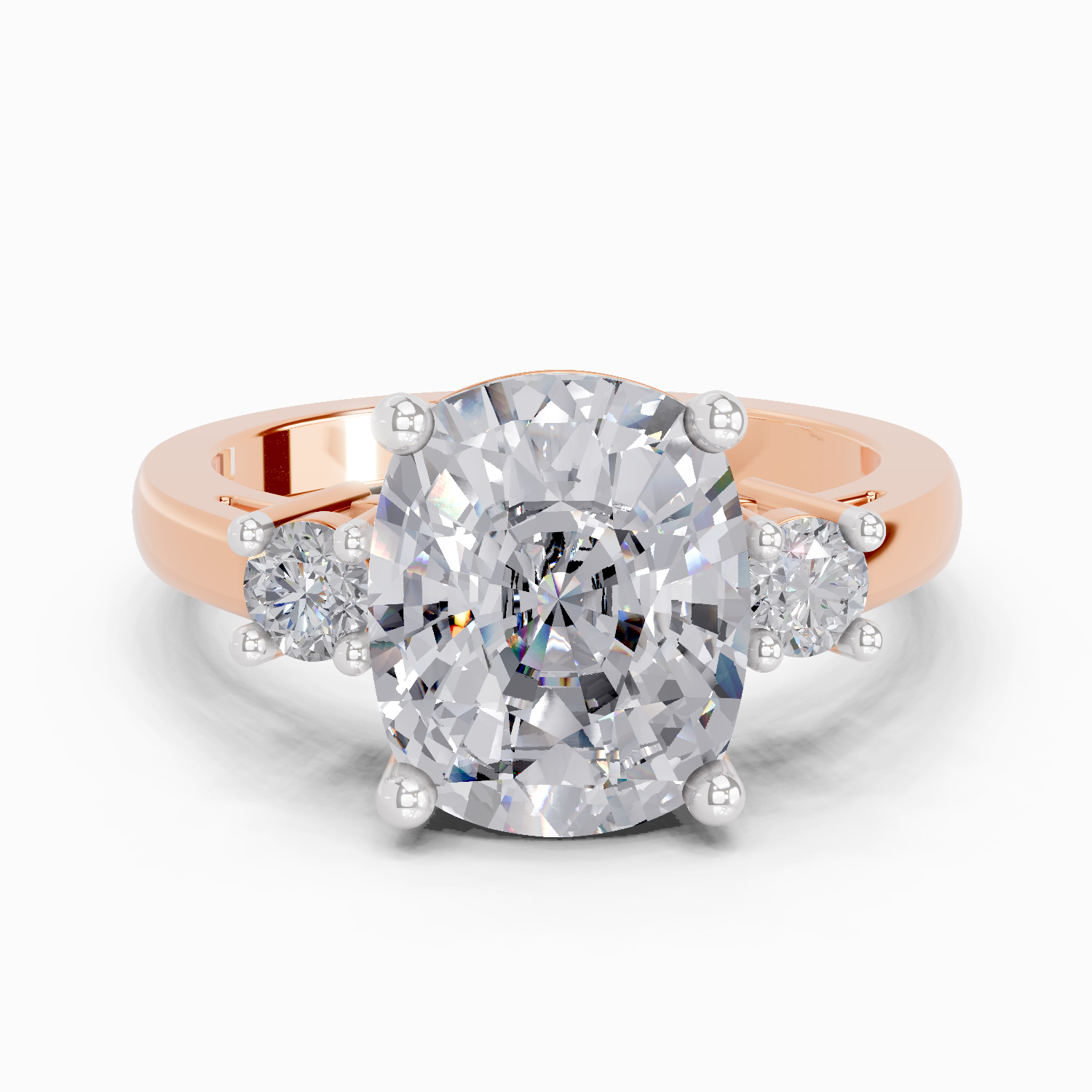1.31 Ct Oval Shape Solitaire Diamond Ring