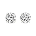 0.76 Carat 4 Prong Diamond Earrings 14K