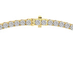 5.03 Carat 14K Gold Eloria Tennis Necklace
