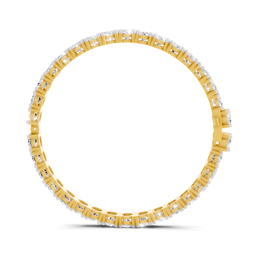 22.09 Carat 14K Gold Royale Line Bangle