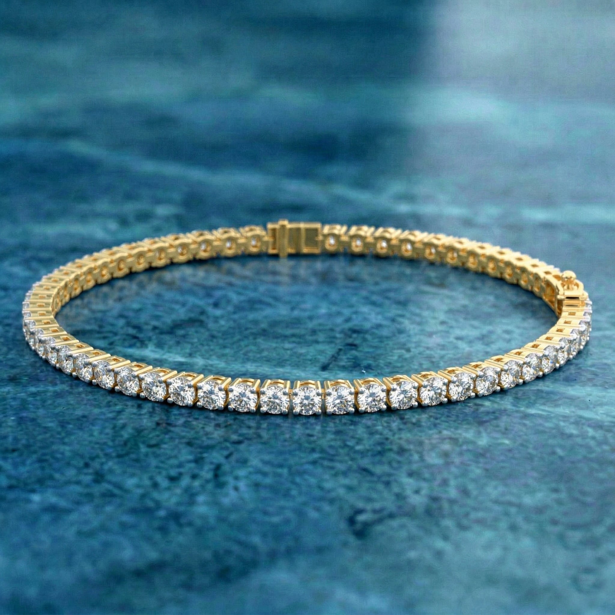 5.35 Carat P950K Lumina Classic Bracelet